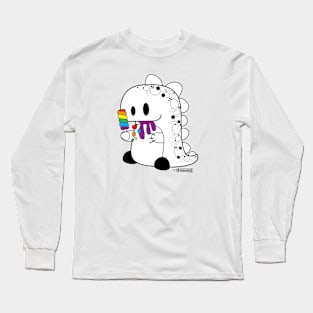 Dinosaur popsicle Long Sleeve T-Shirt